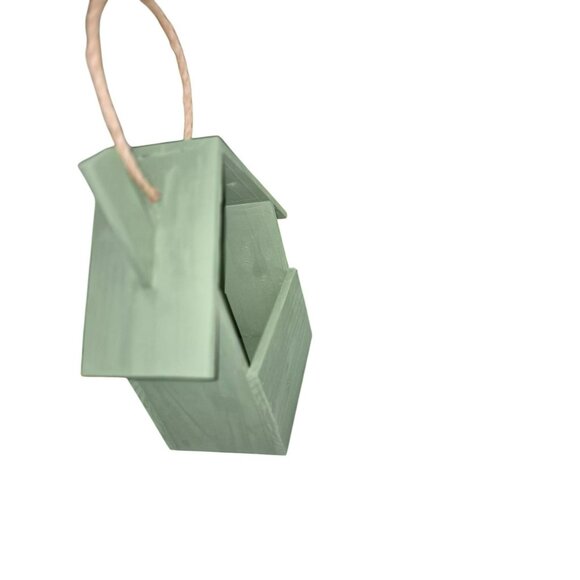 Handmade Cedar Planter Box | Rustic Bird Feeder | Hanging Wooden Garden Decor | - Picture 5 of 9